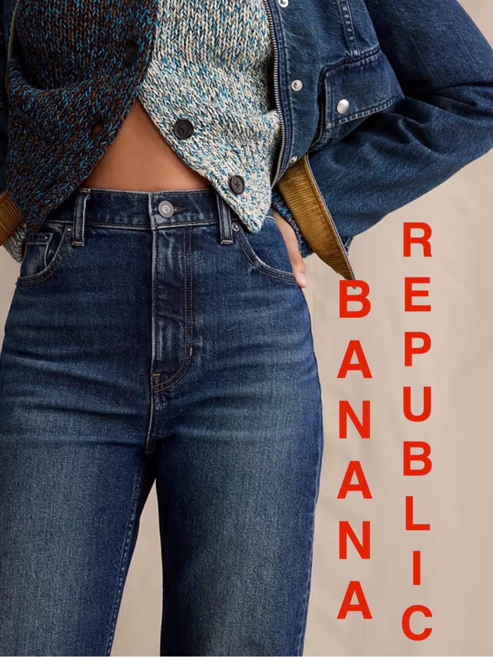 Banana Republic |  Women's High-Rise 90S Straight Jean - Women’s 31